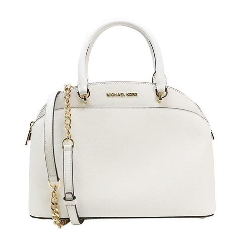 michael kors emmy large dome satchel handbag|Michael Kors Emmy saffiano.